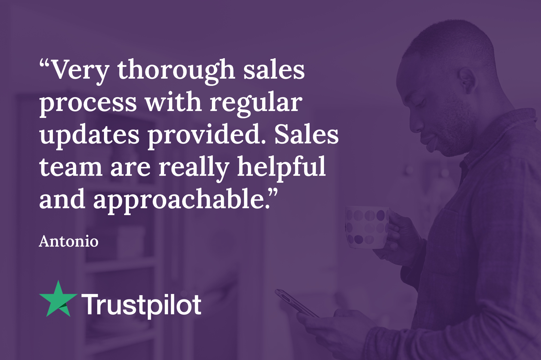 Trustpilot review for Millbrook Place