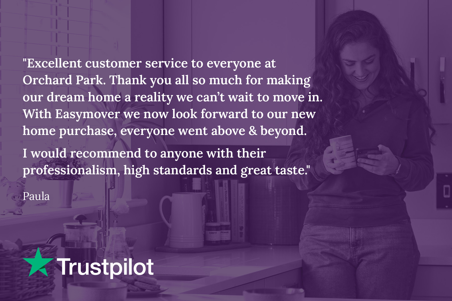 Orchard Park Trustpilot review