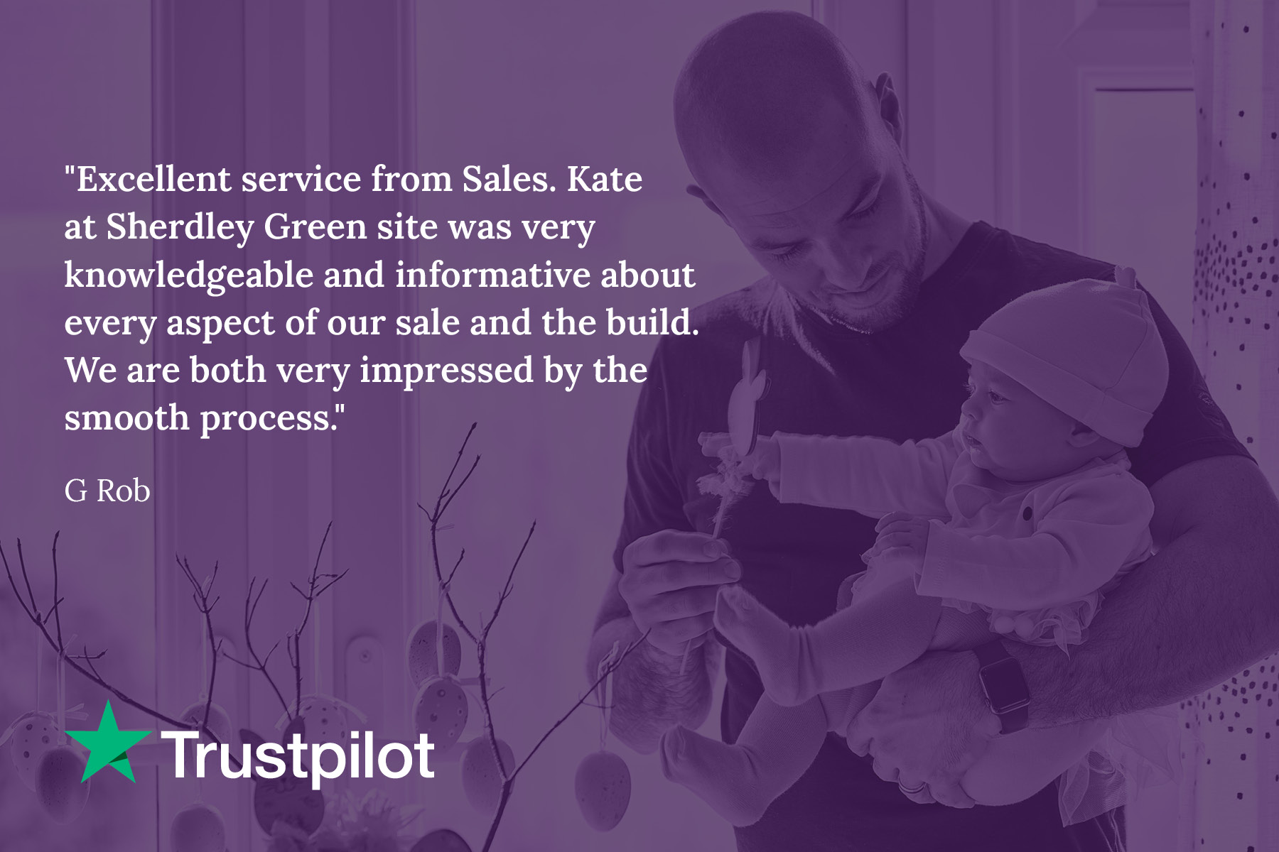 Trustpilot review for Sherdley Green