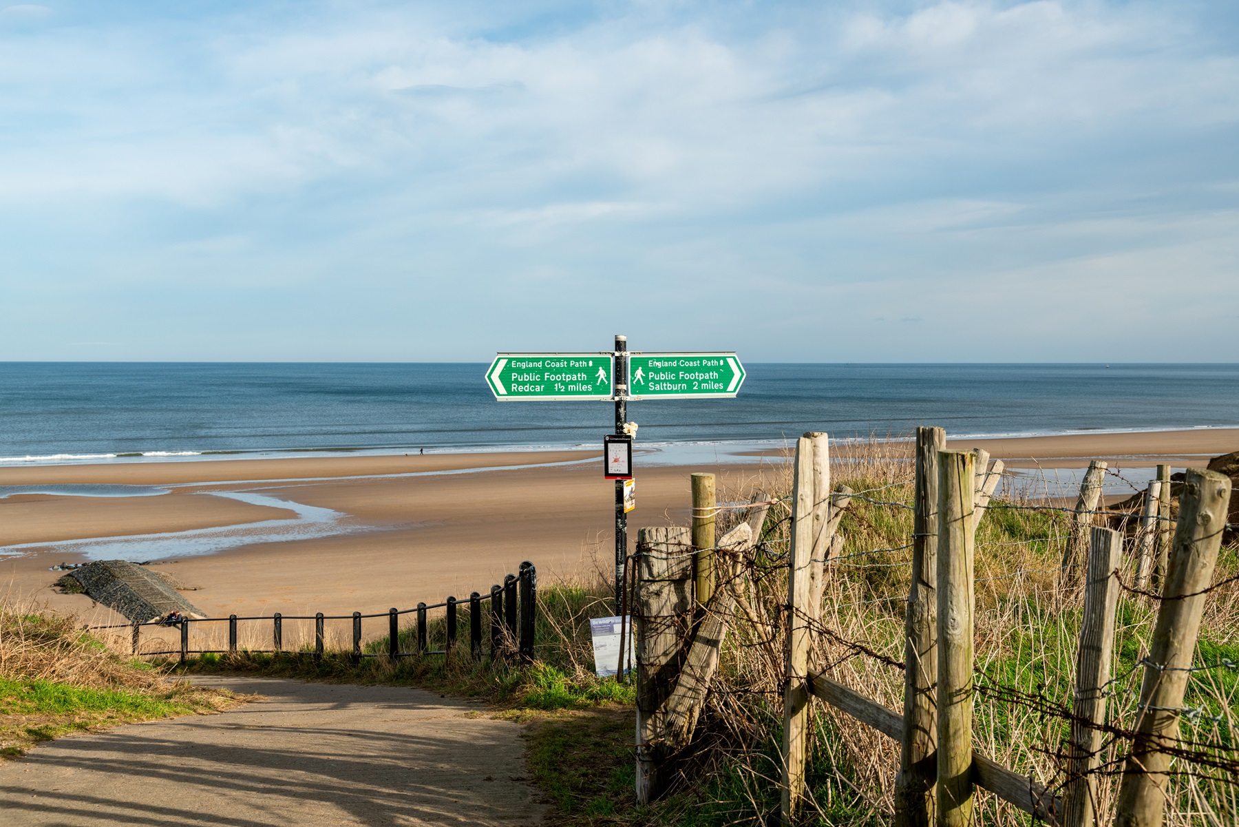 Signage at Marske