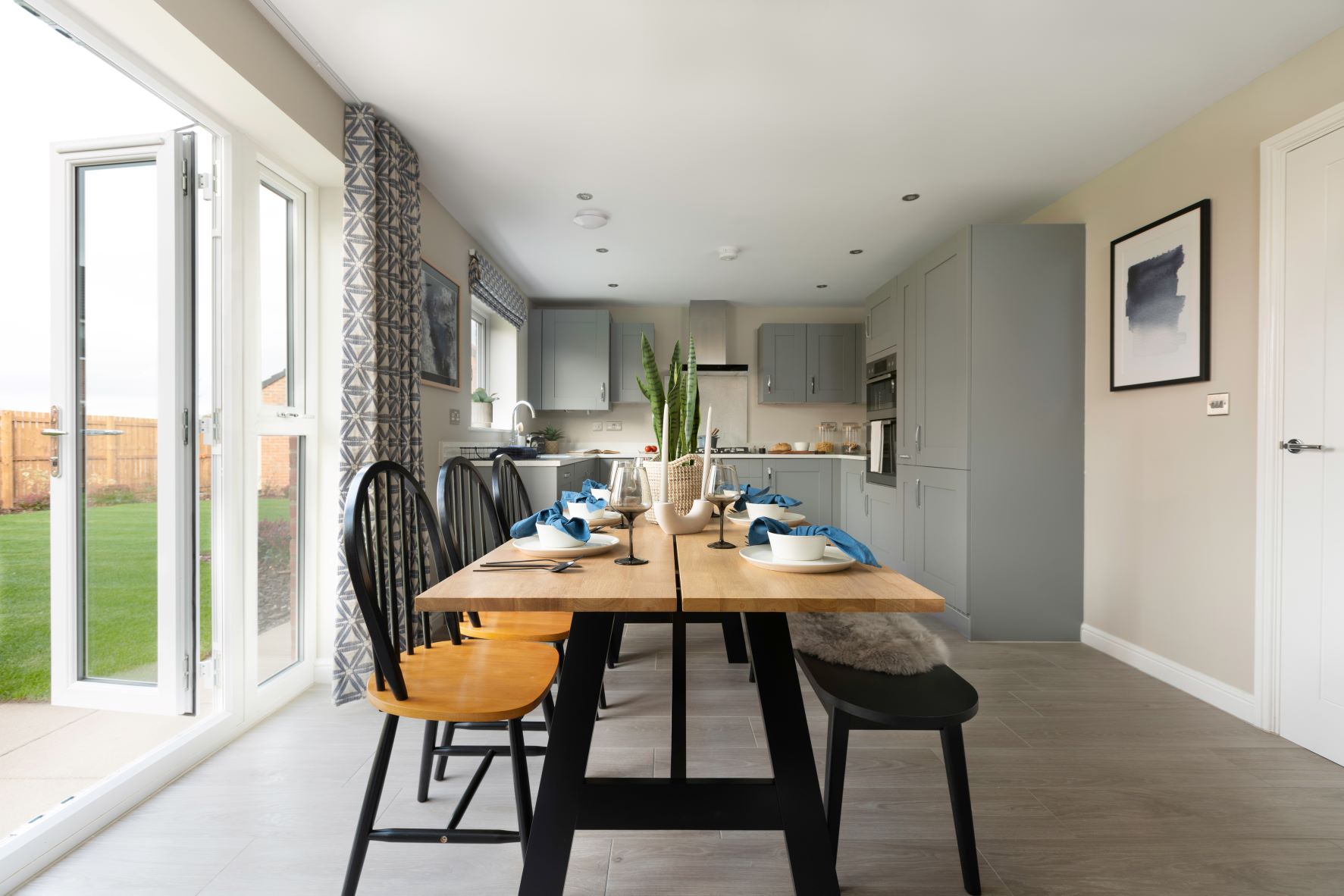 The Kingham open plan kitchen