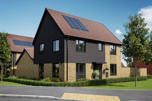 Plot 78 at Capstone Oaks in Lordswood ‧ Taylor Wimpey