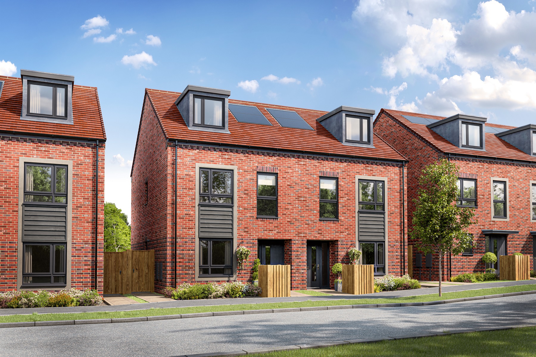 The 4 bed Trelton is spread over 3 floors