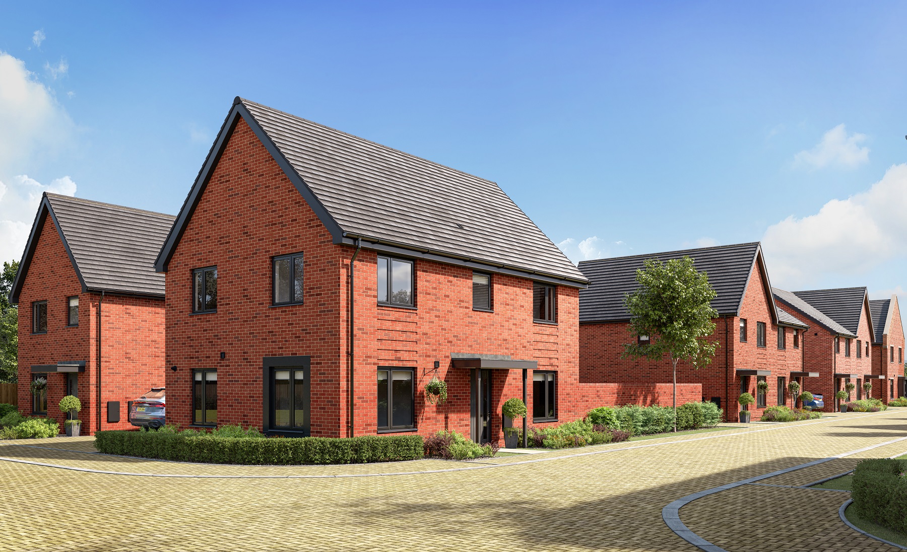 Featuring green open space, play areas & nearby coastal walks