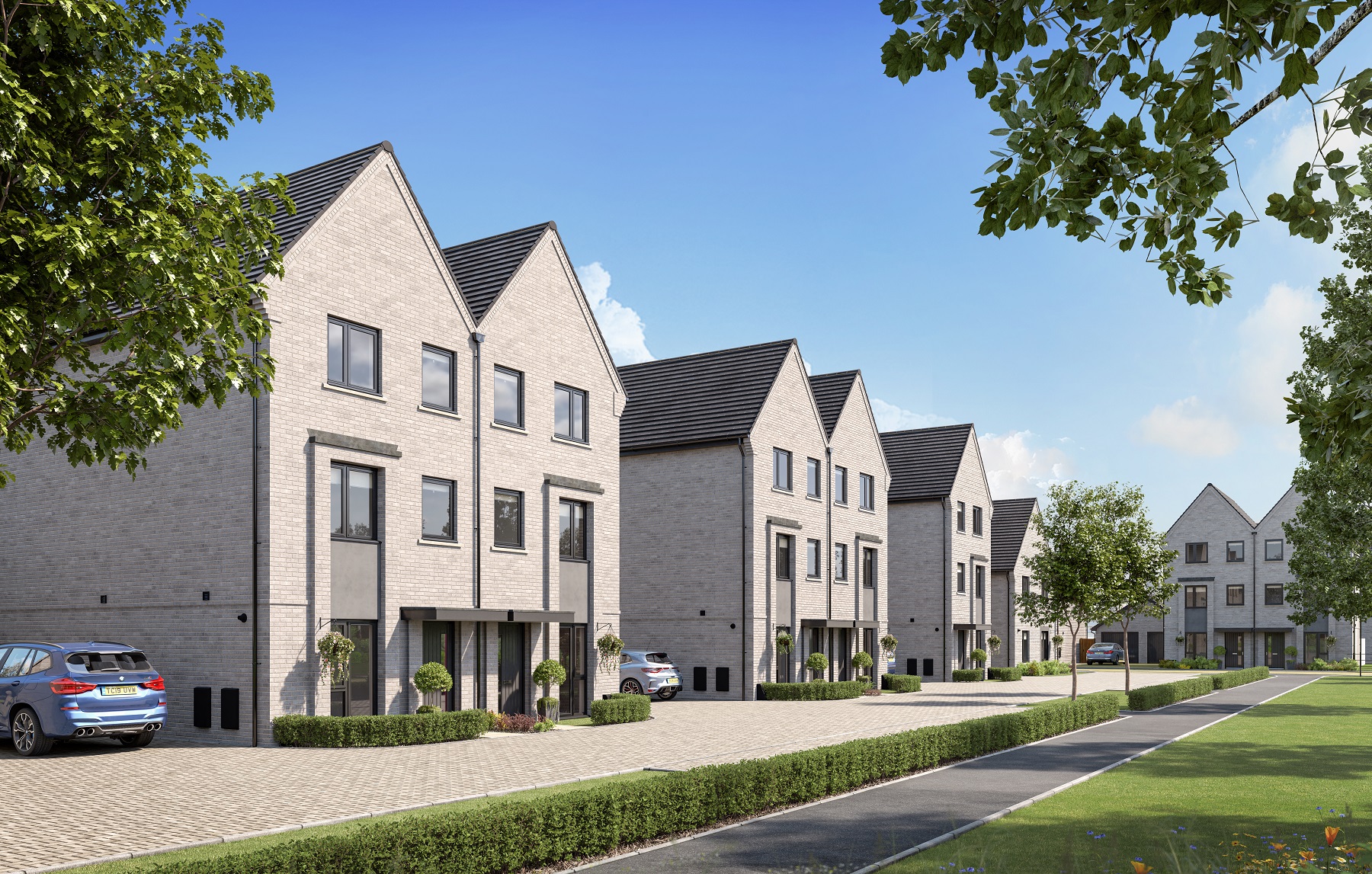 Risborough Court offers 1-2 bed apartments & 2-4 bed houses