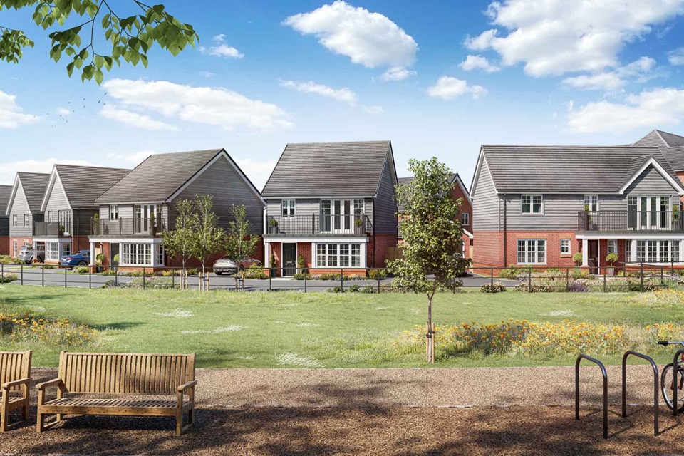 Burgoyne Square at Shorncliffe Heights ‧ New homes in Folkestone