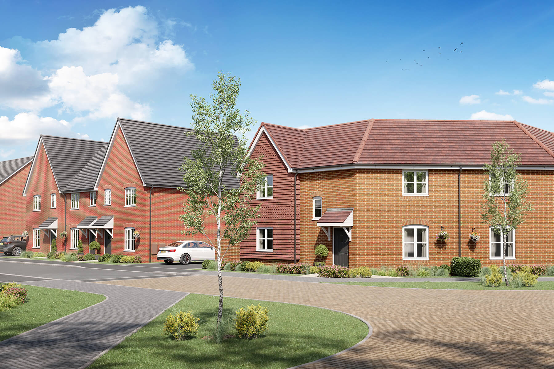A welcoming community with a range of energy-efficient 2, 3 & 4 bed homes
