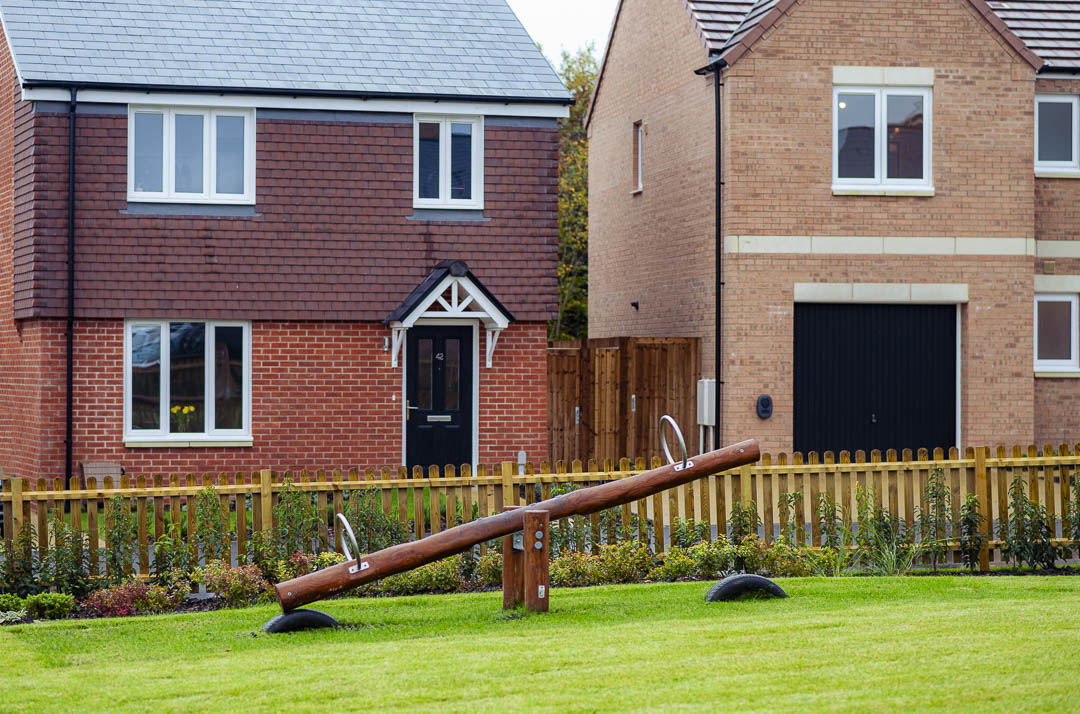 Wellington Paddocks features open space & a new play area for residents