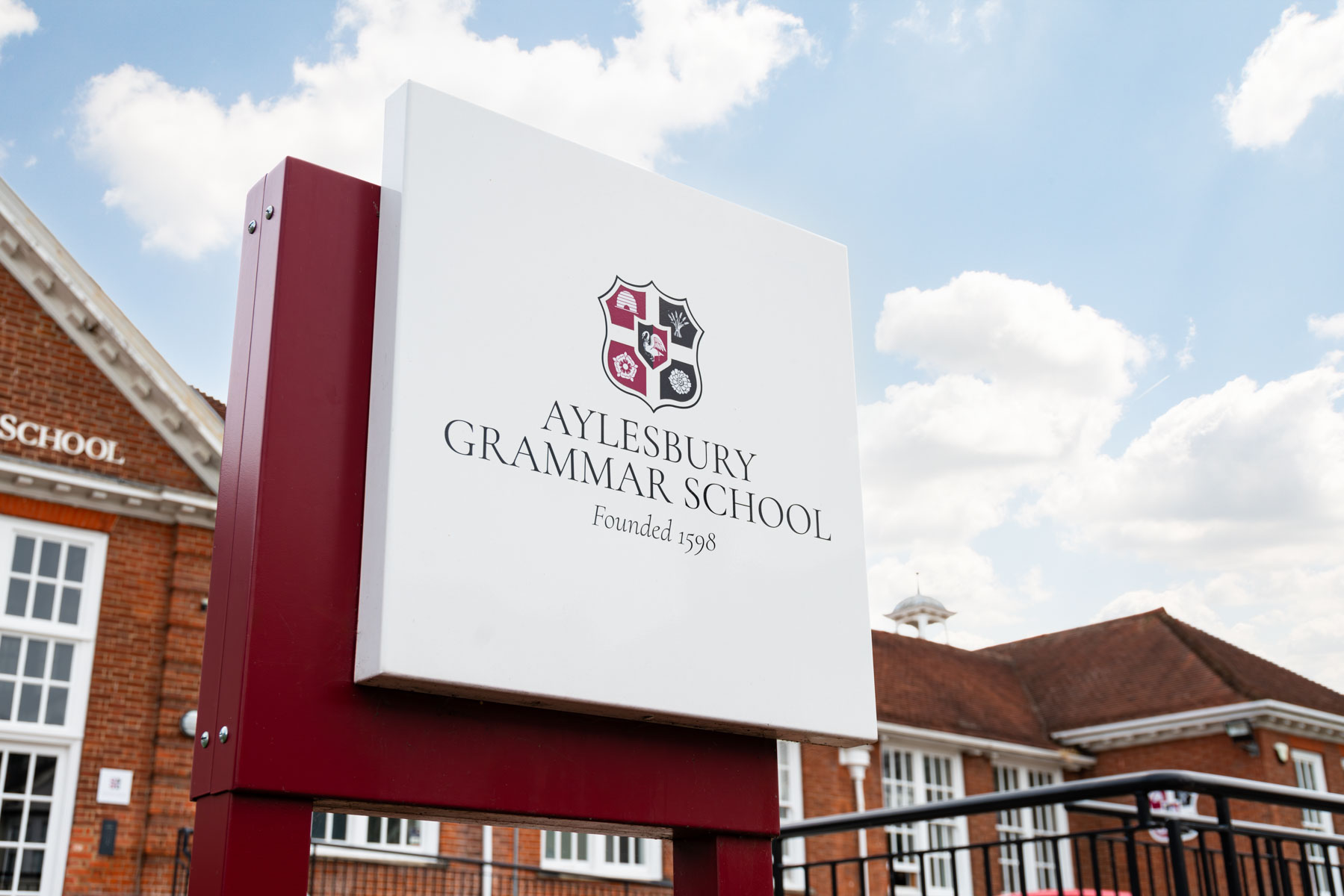 grammar school sign