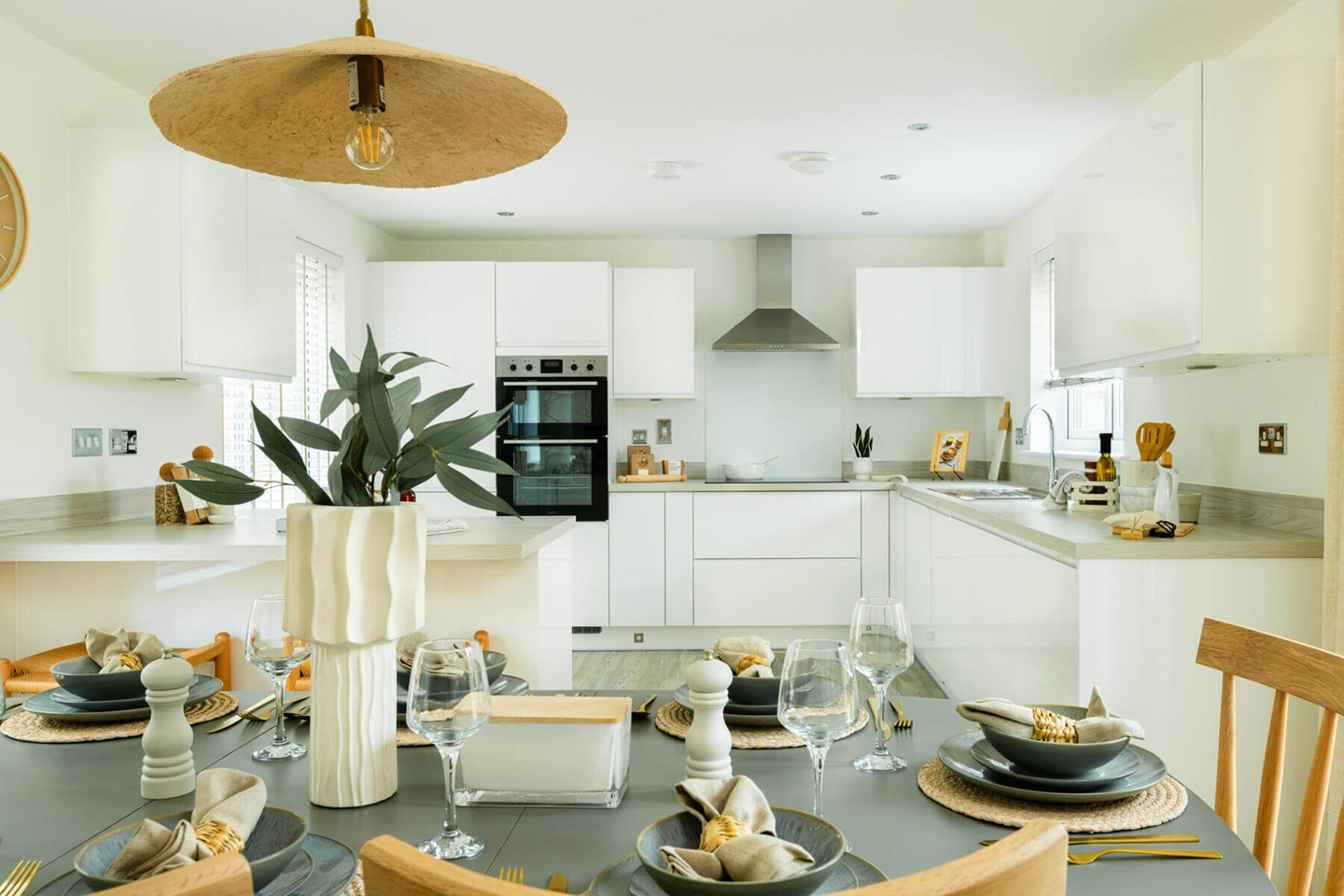 Kitchen and dining of the Waysdale