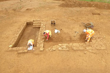 Archaeology dig