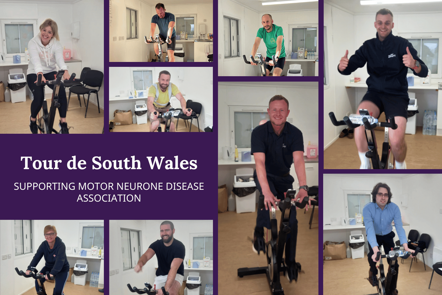 We support Motor Neurone Disease Association with Tour de South Wales challenge