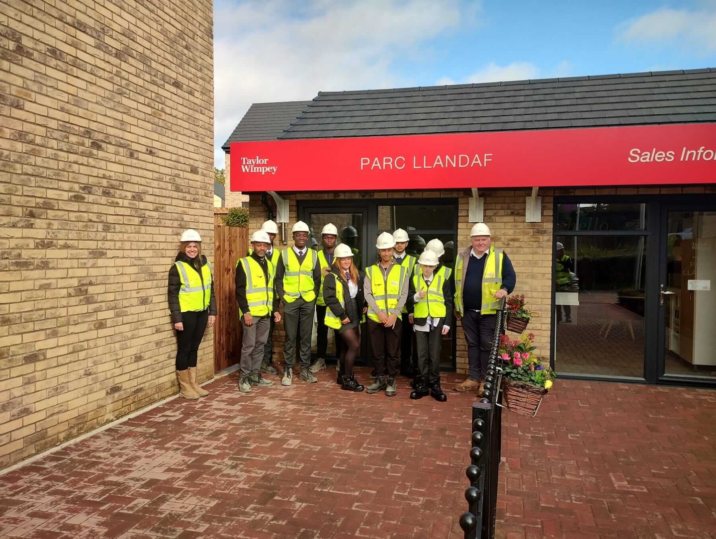 Willows High School in Cardiff visit Parc Llandaf.