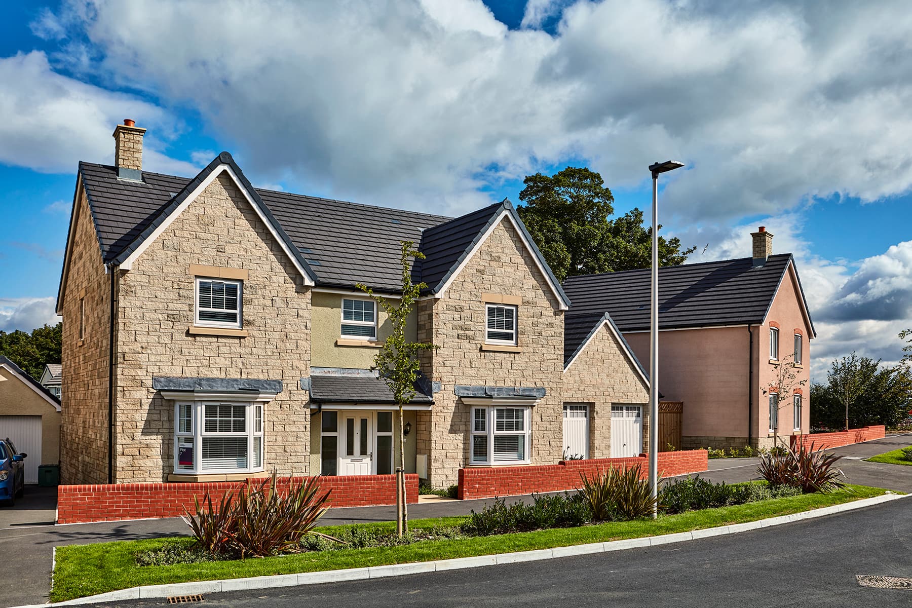 A typical Clare Garden Village street scene