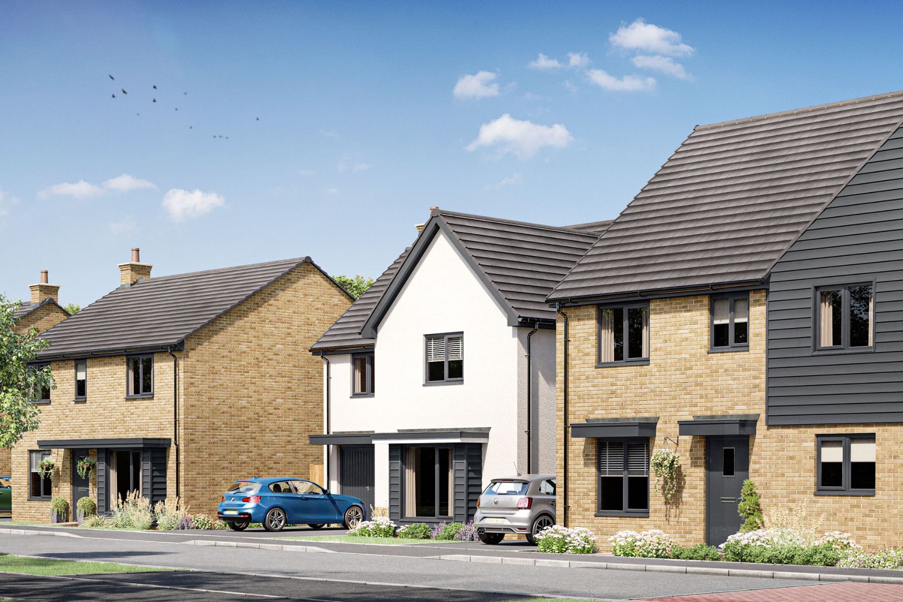 Nyth y Dryw Phase 2 Street Scene
