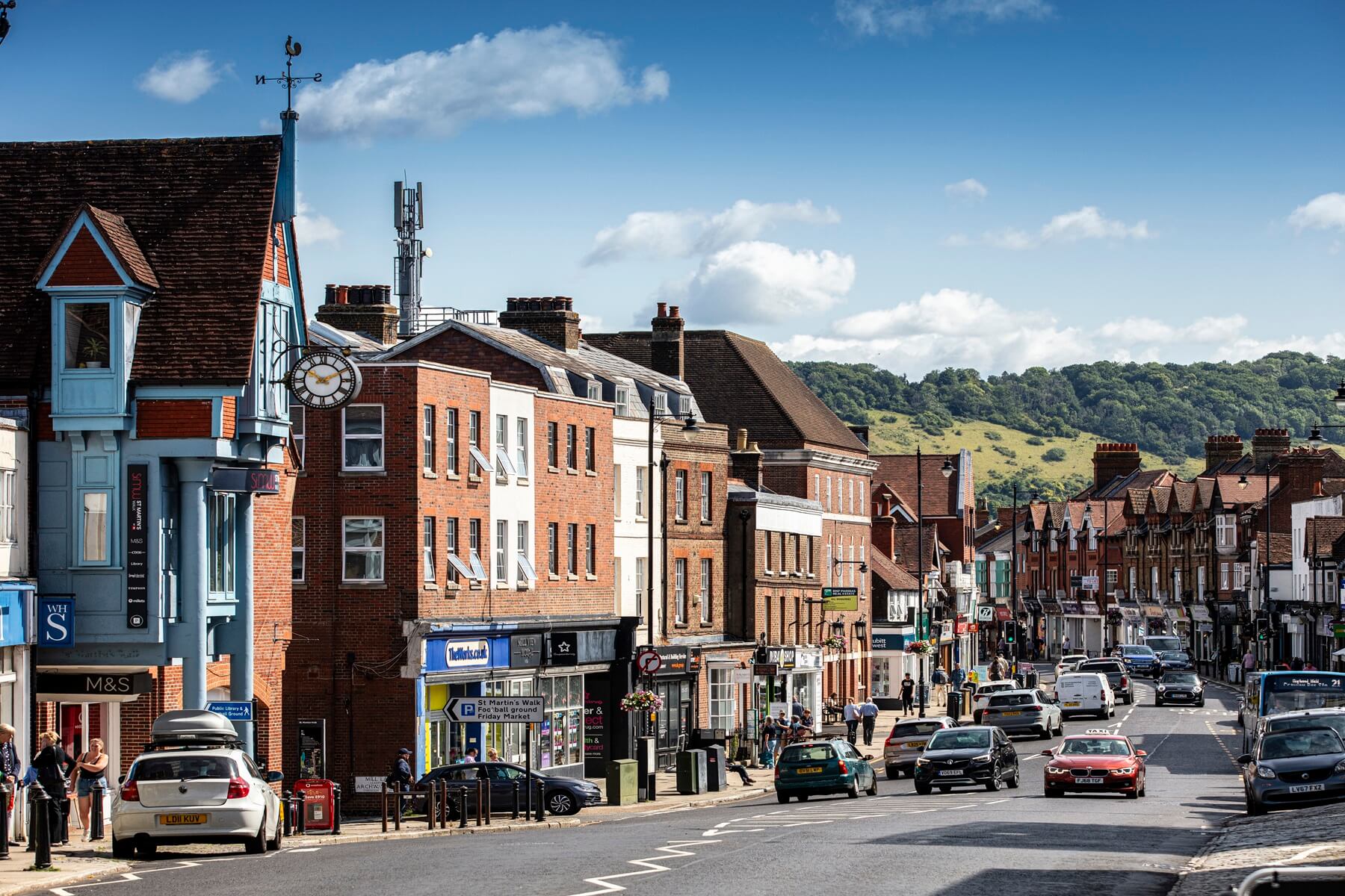 Dorking town
