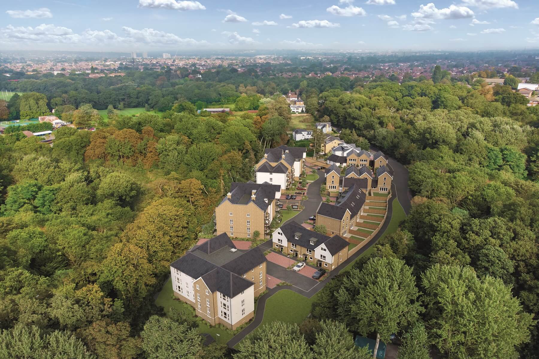 Riverside Mill ‧ New homes in Worcester Park ‧ Taylor Wimpey