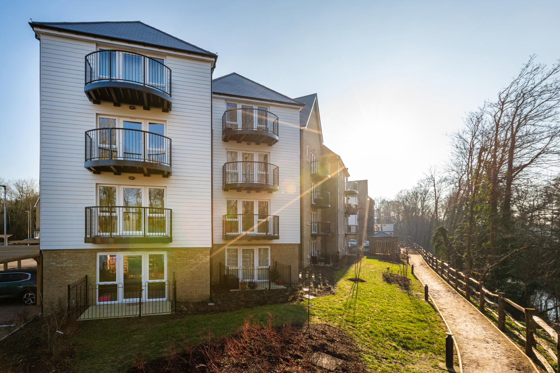 Retiree looks to the future with her new and modern apartment at
