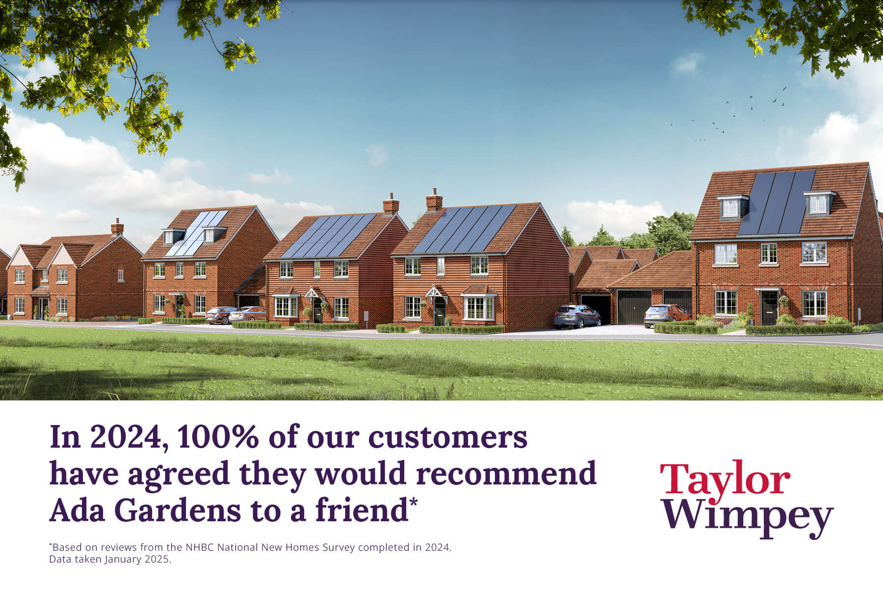 Ada Gardens 100% of our customer would recommend to a friend
