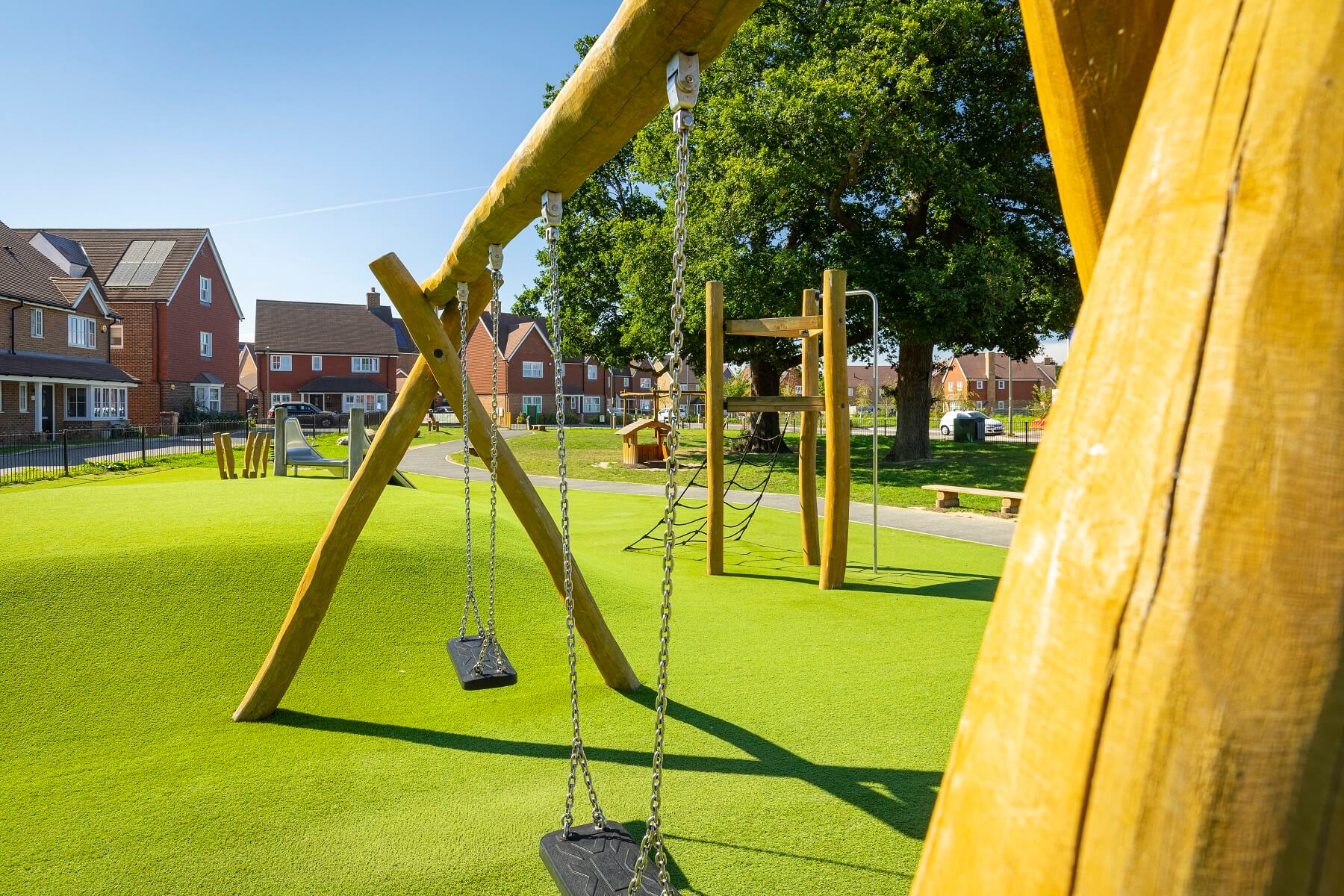 Play area within the development