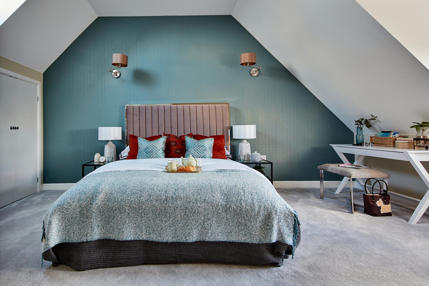 Typical Taylor Wimpey Colton main bedroom