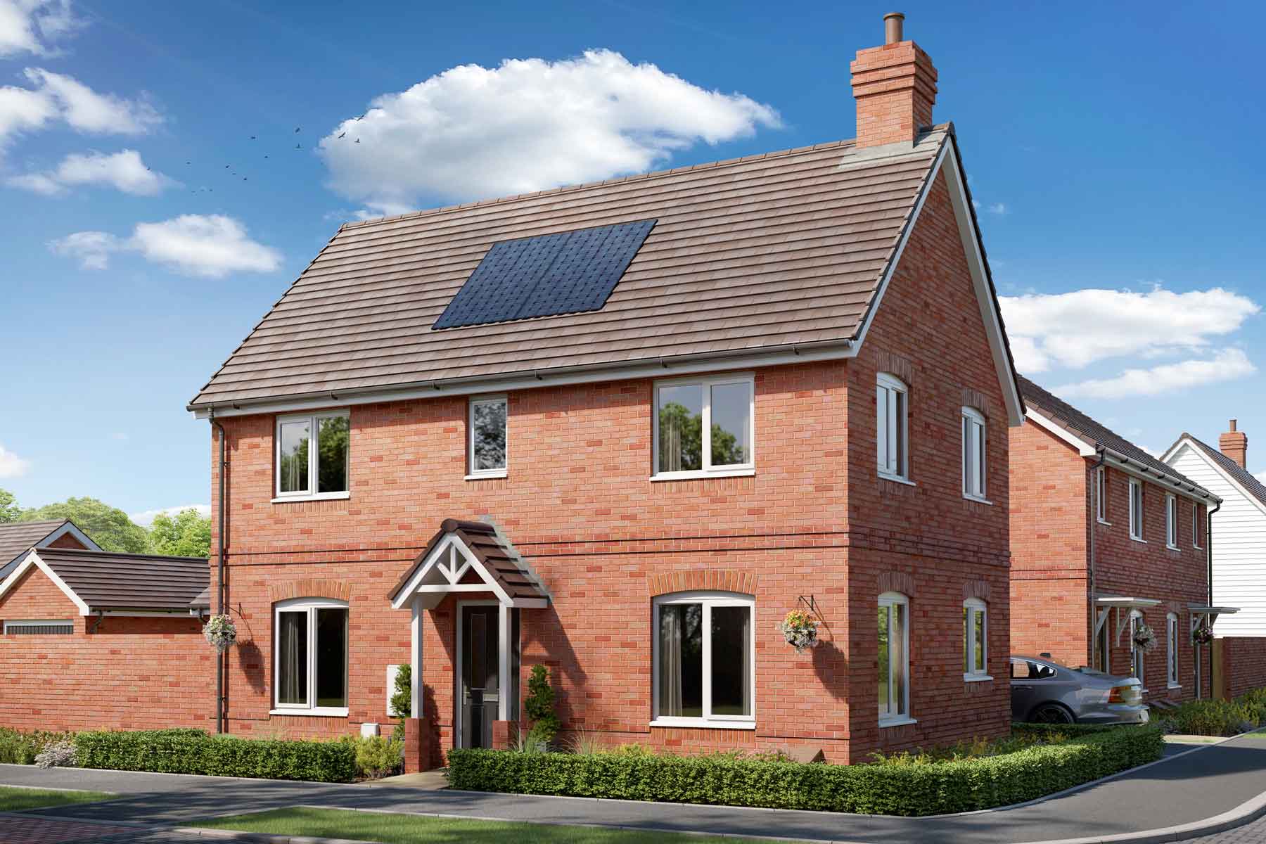 Artist's impression of a typical Kingdale home