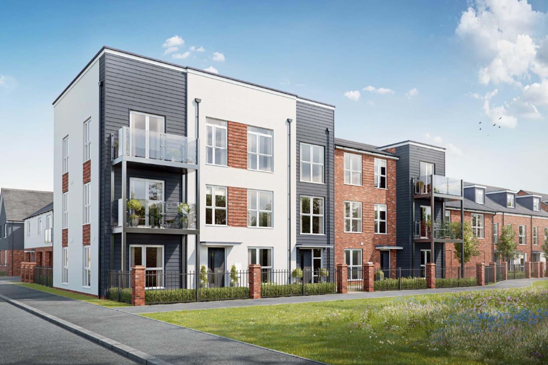 With a range of 1 & 2 bedroom apartments