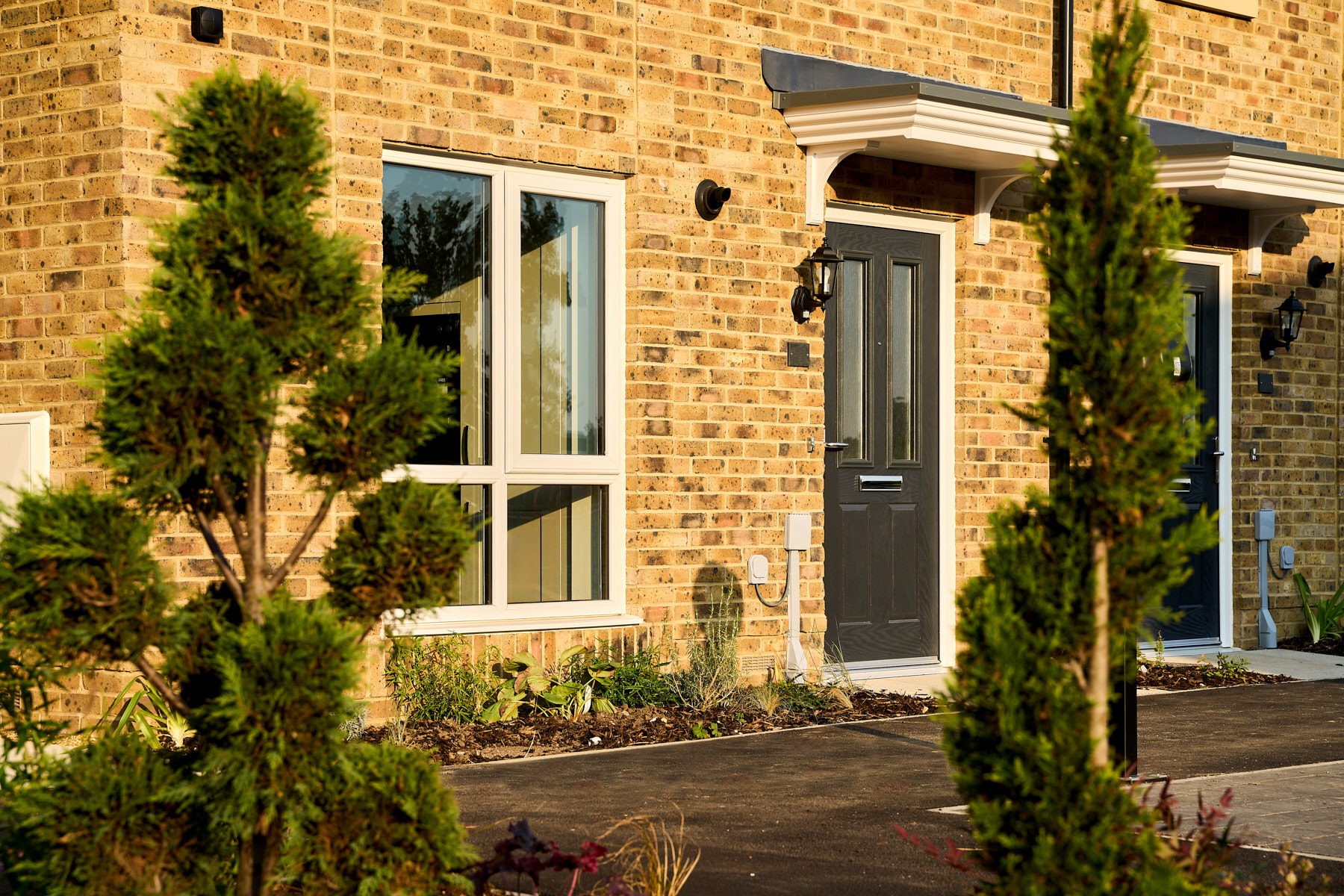 The Eastbury close up external features