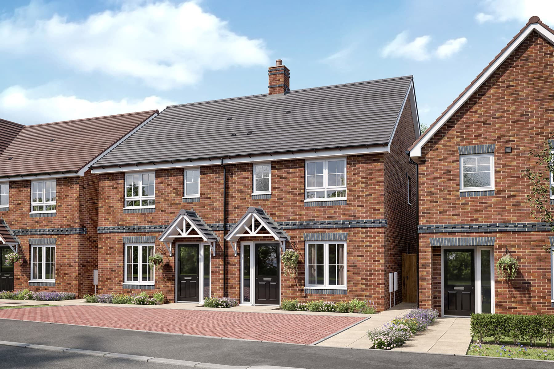 The 3 bed Brambleford is ideal for young families