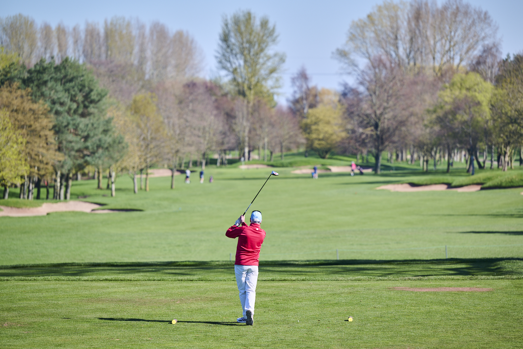 Man playing golf at The Belfry