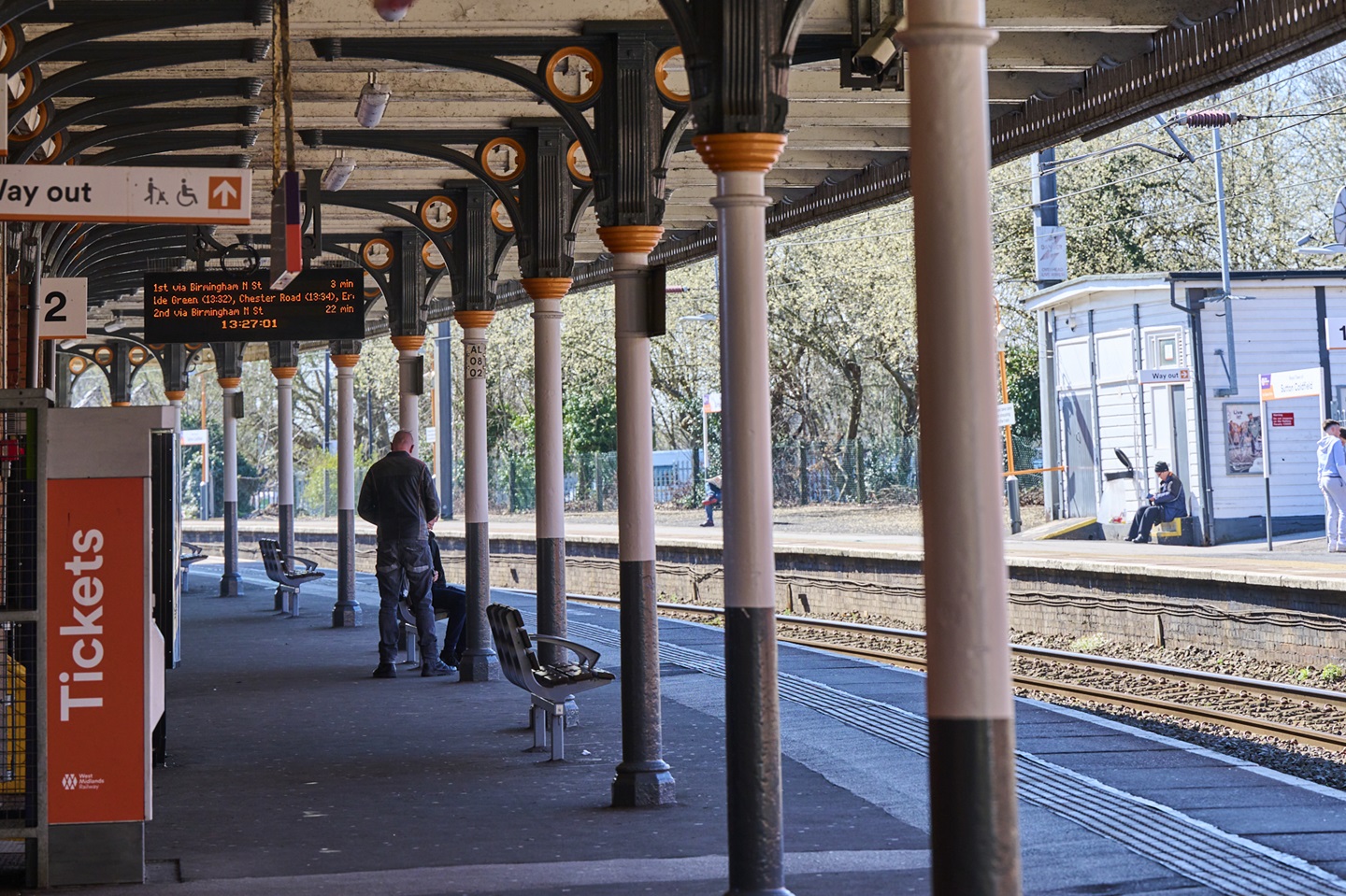 Sutton Coldfield station platform
