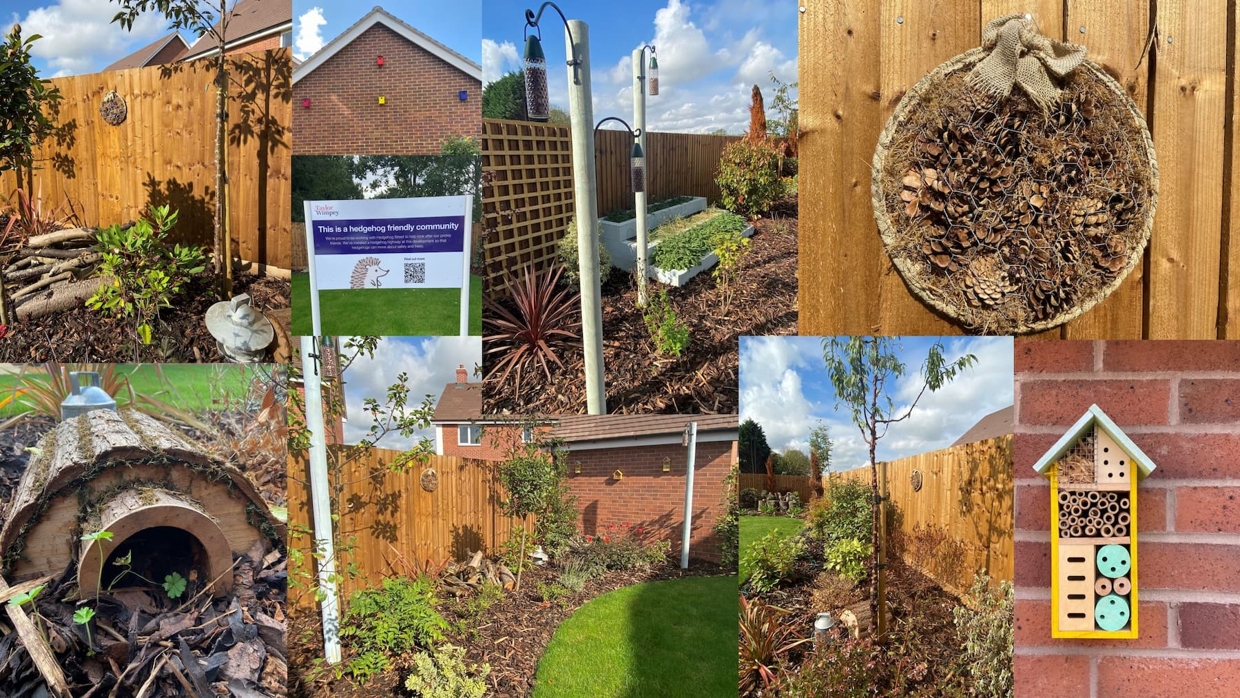 Lockside show home gardens 