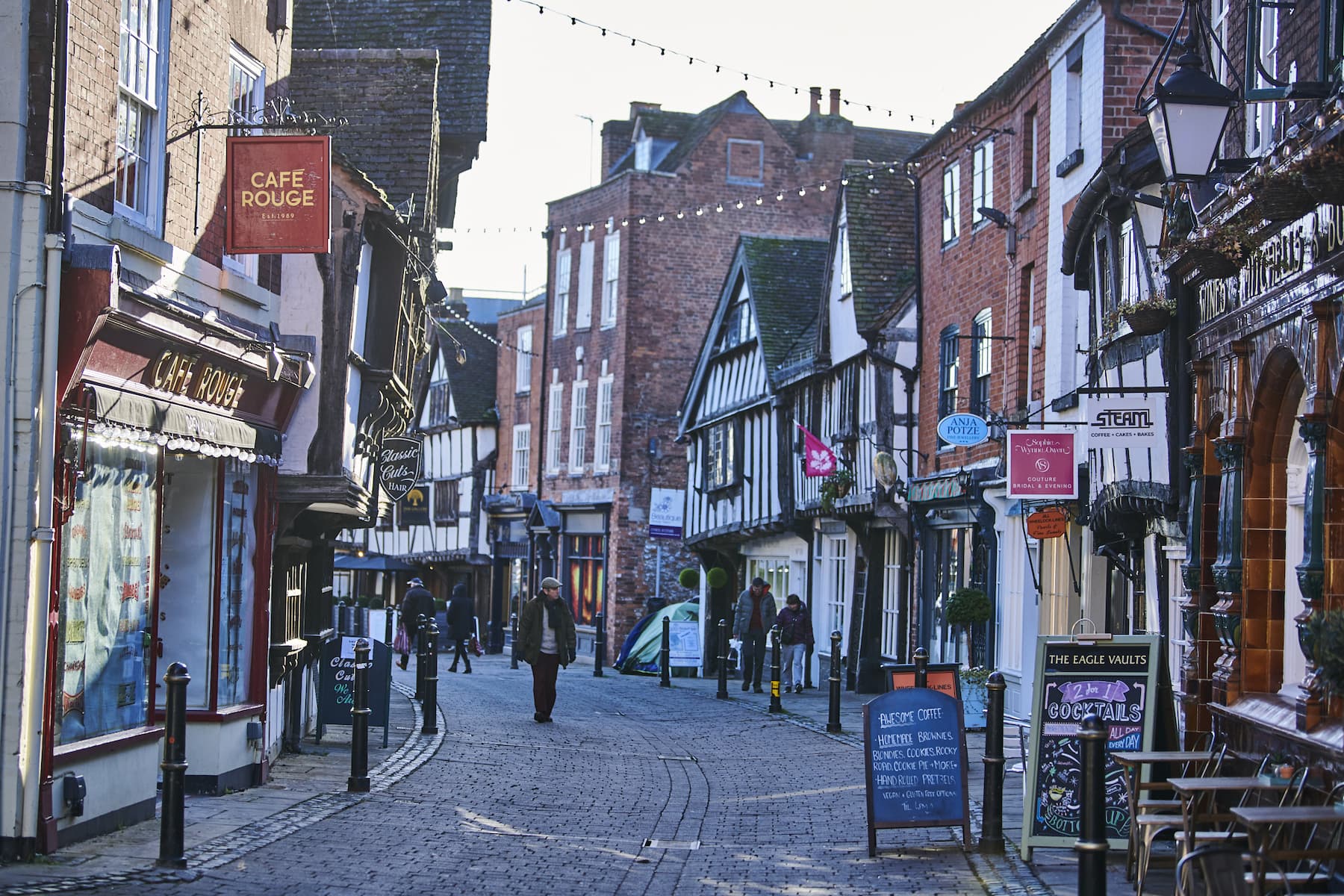 High Street shops