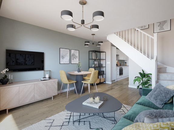 2 bedroom mid terrace