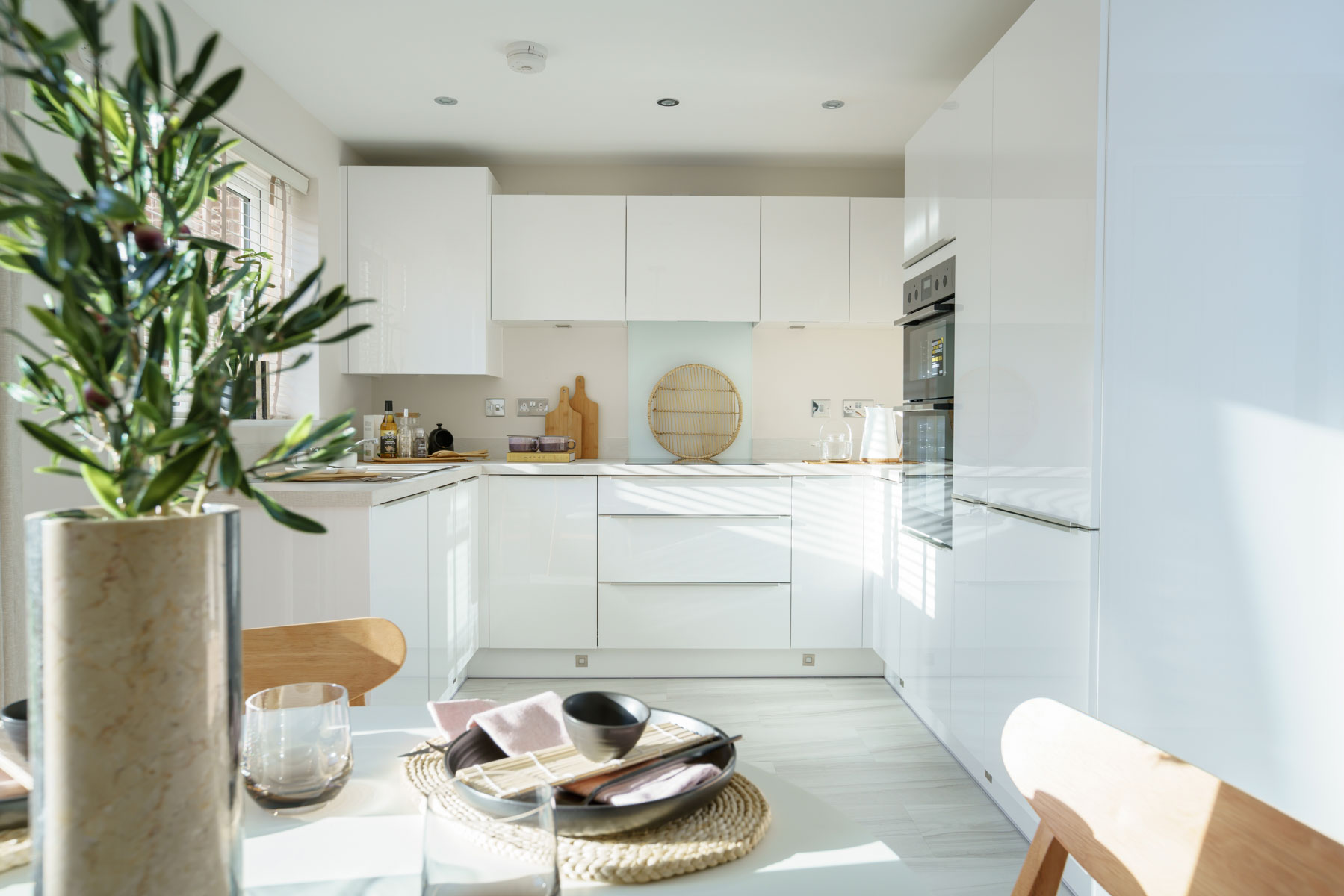 Byford kitchen dining_Meadow Green