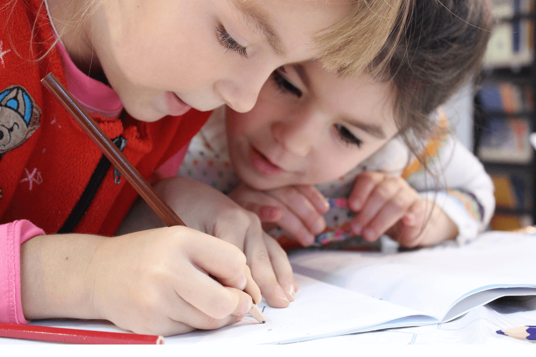 Children at school