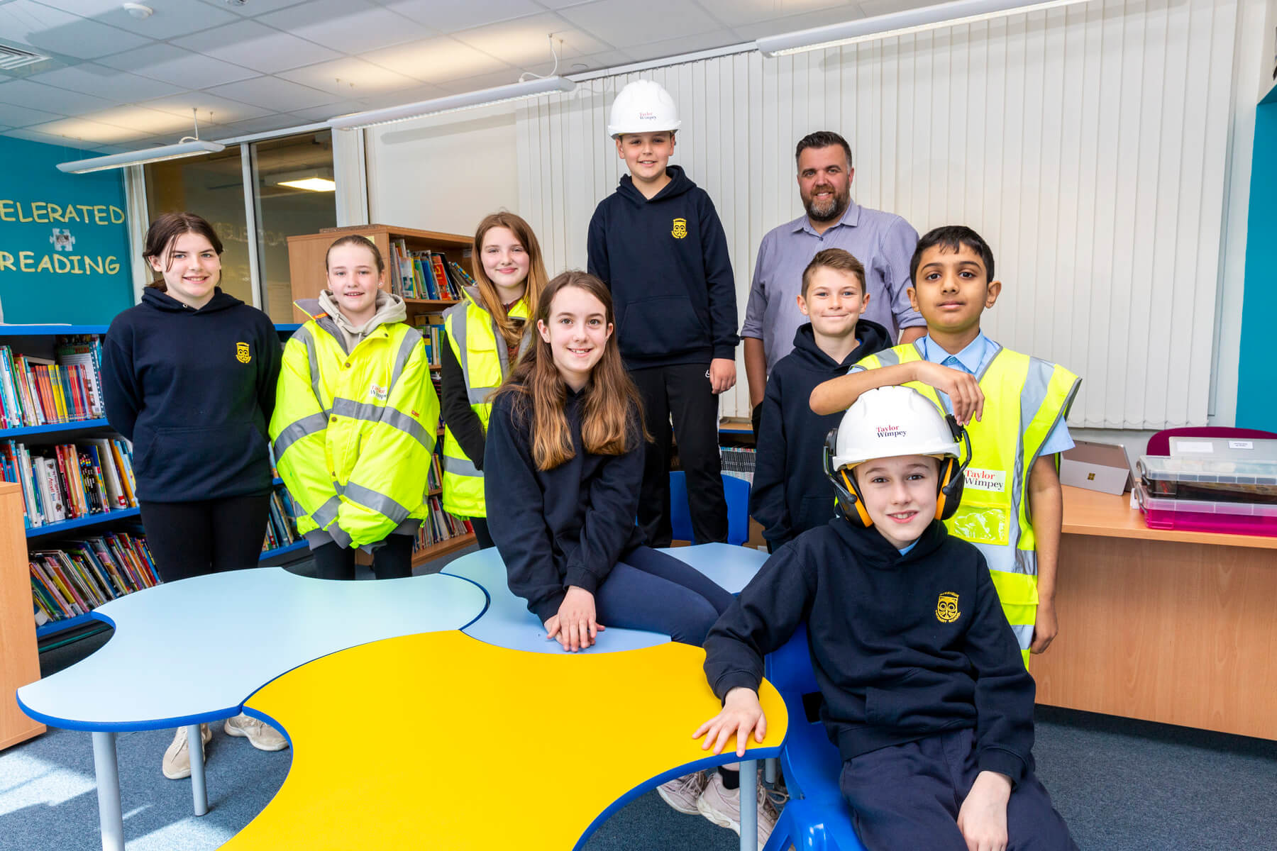 Health and safety talk Mossenuk Primary Stoneyetts View moodiesburn Taylor Wimpey