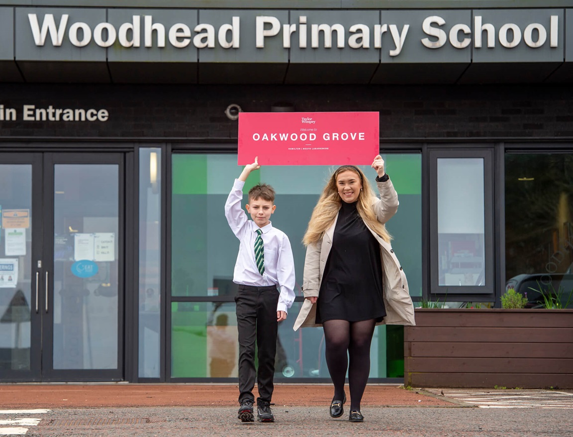 Oakwood Grove naming competition Taylor Wimpey Hamilton
