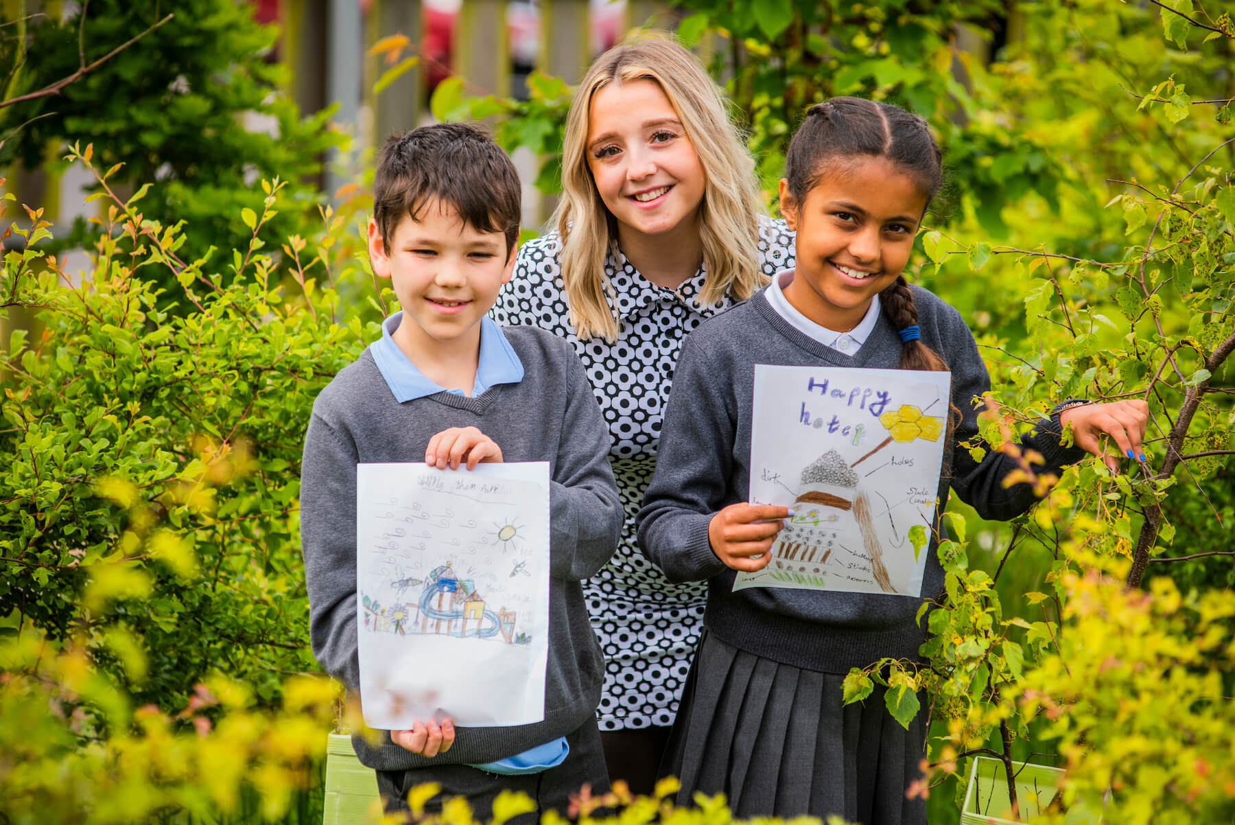 Sustainability school visit Maidenhill Newton Mearns