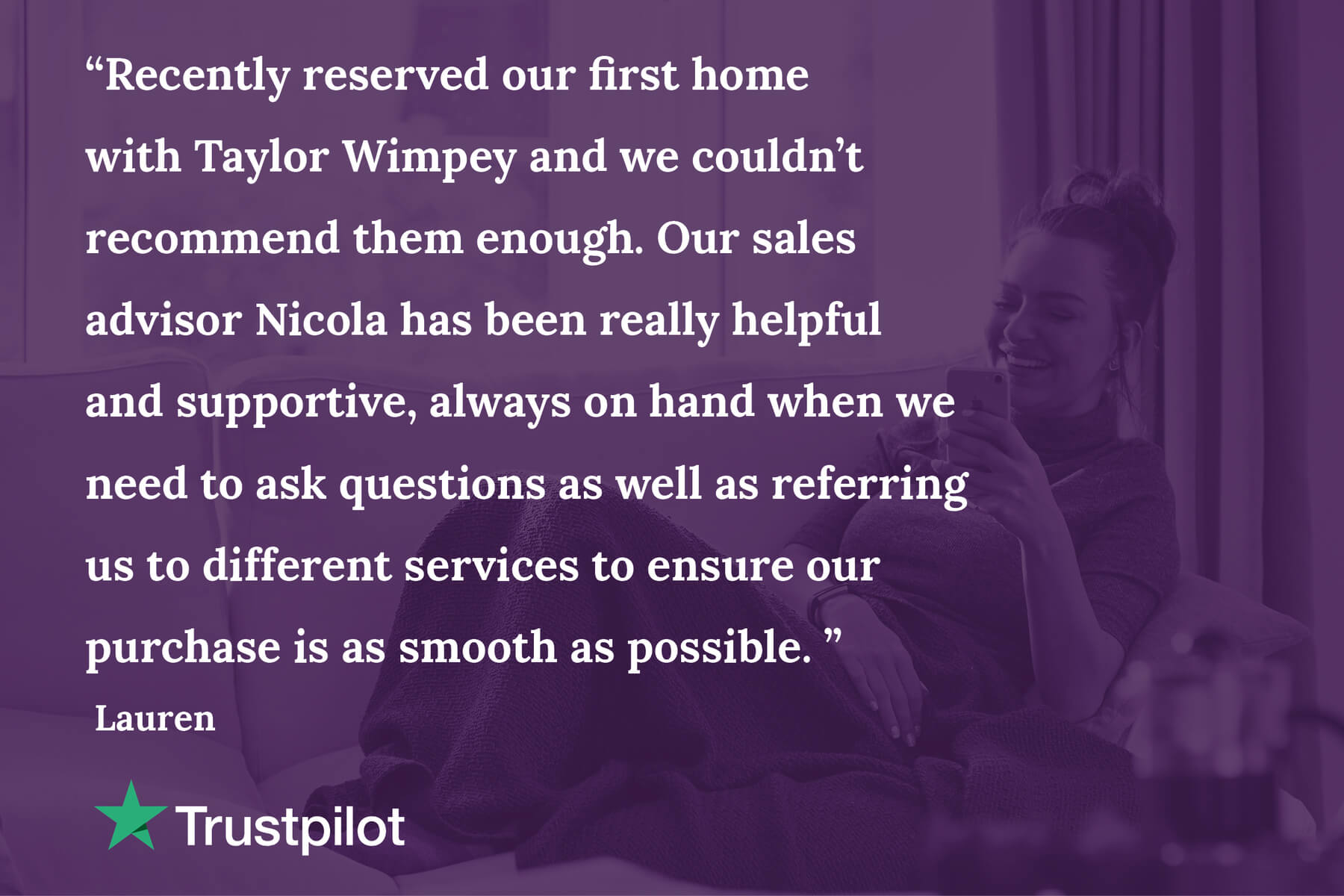 Taylor Wimpey Trustpilot review Stoneyetts View Moodiesburn