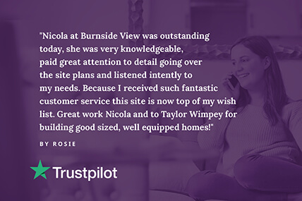 Burnside trust pilot review from customer new home