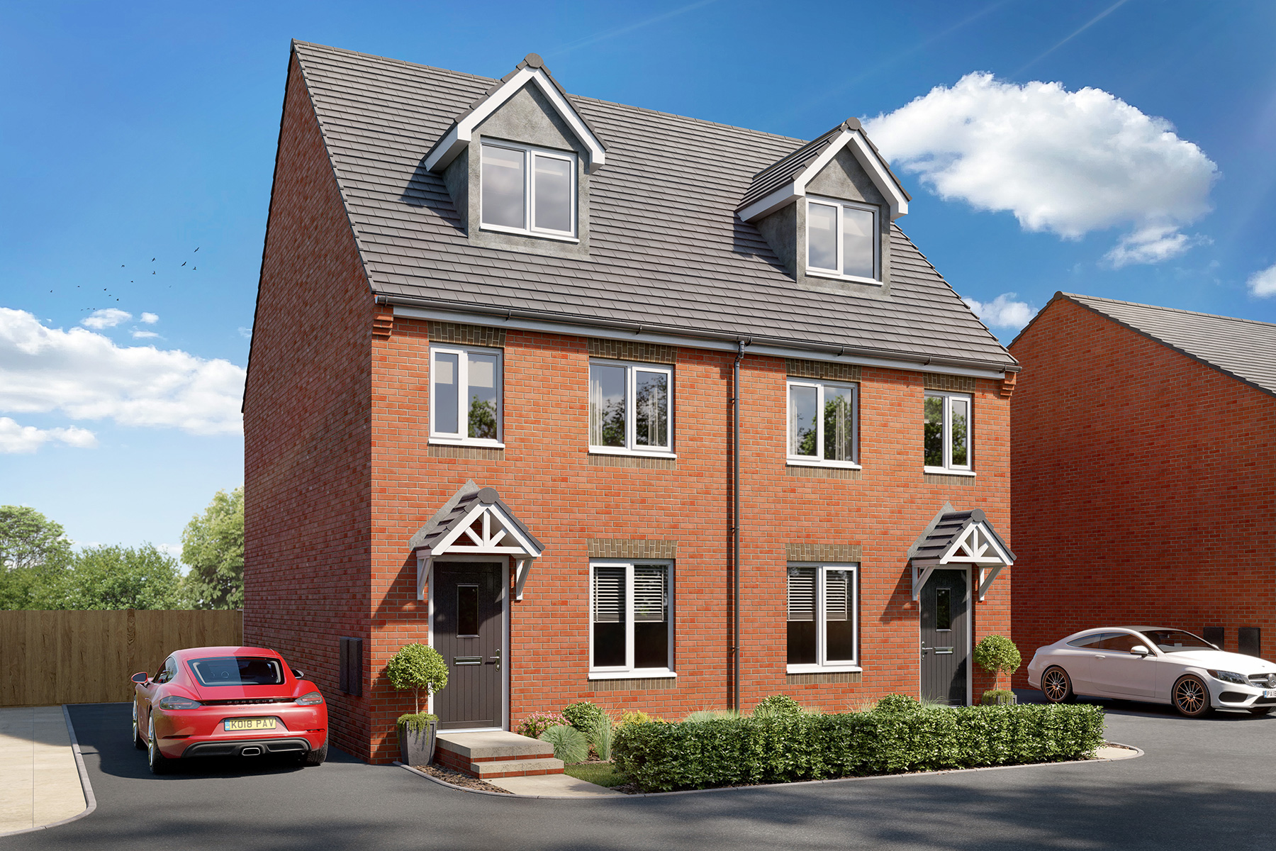 Featuring flexible living over 2 or 2.5 storeys