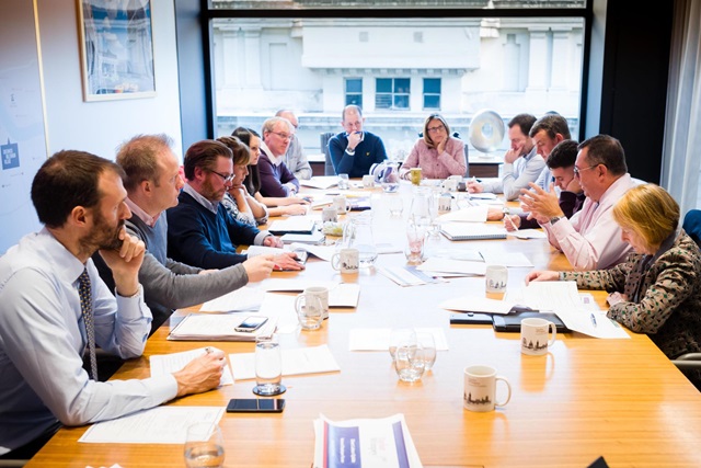 Boardroom meeting