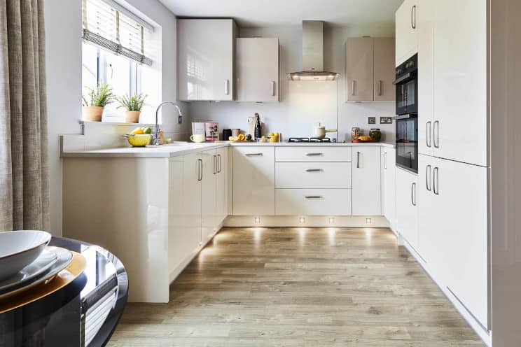 Kitchen from the Beauford at Taylor Wimpey Flying Fields