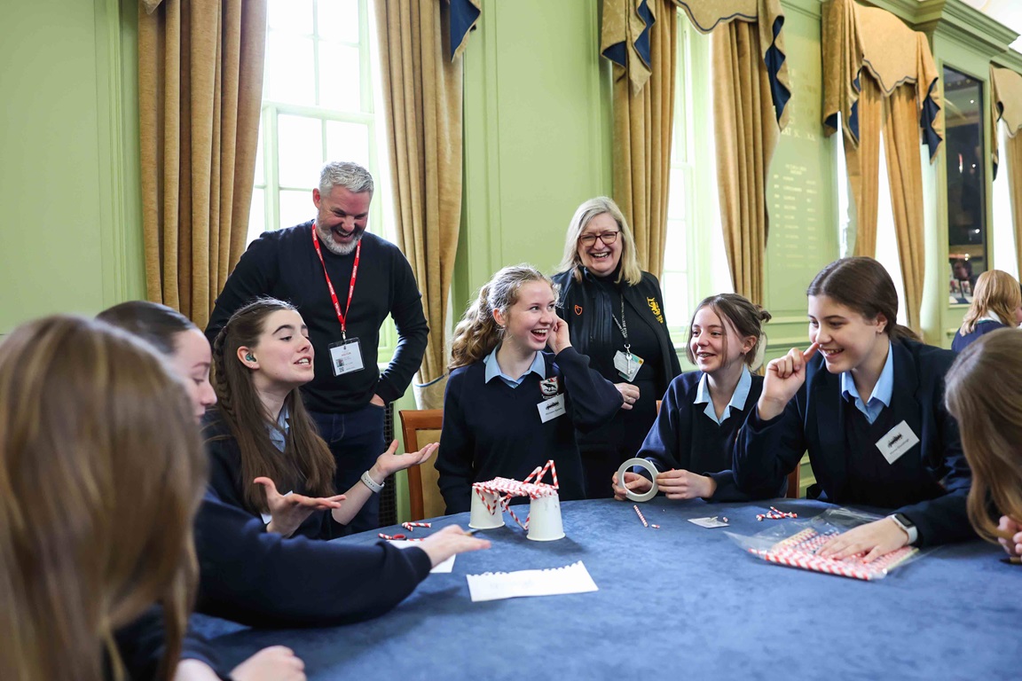 We deliver women in construction sessions to Berkshire schools ‧ Taylor