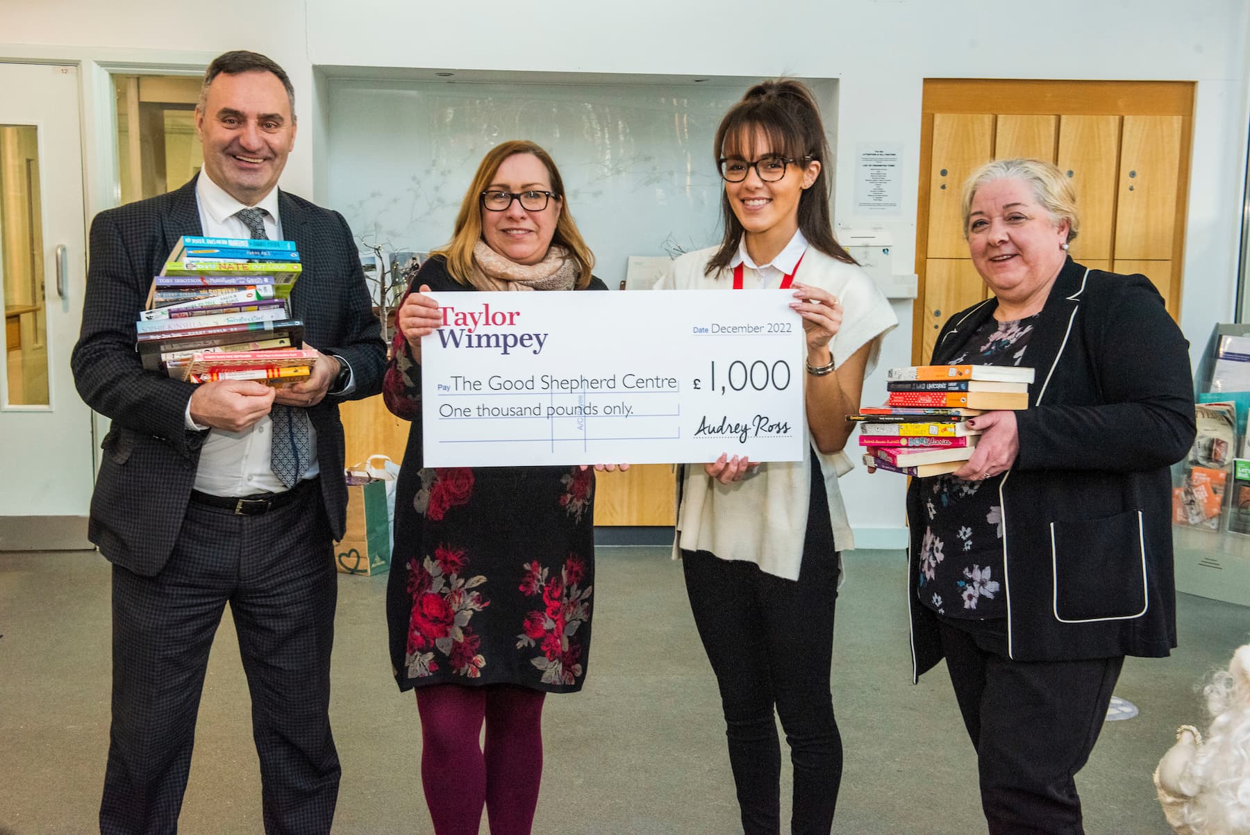 The Good Shepherd book donation