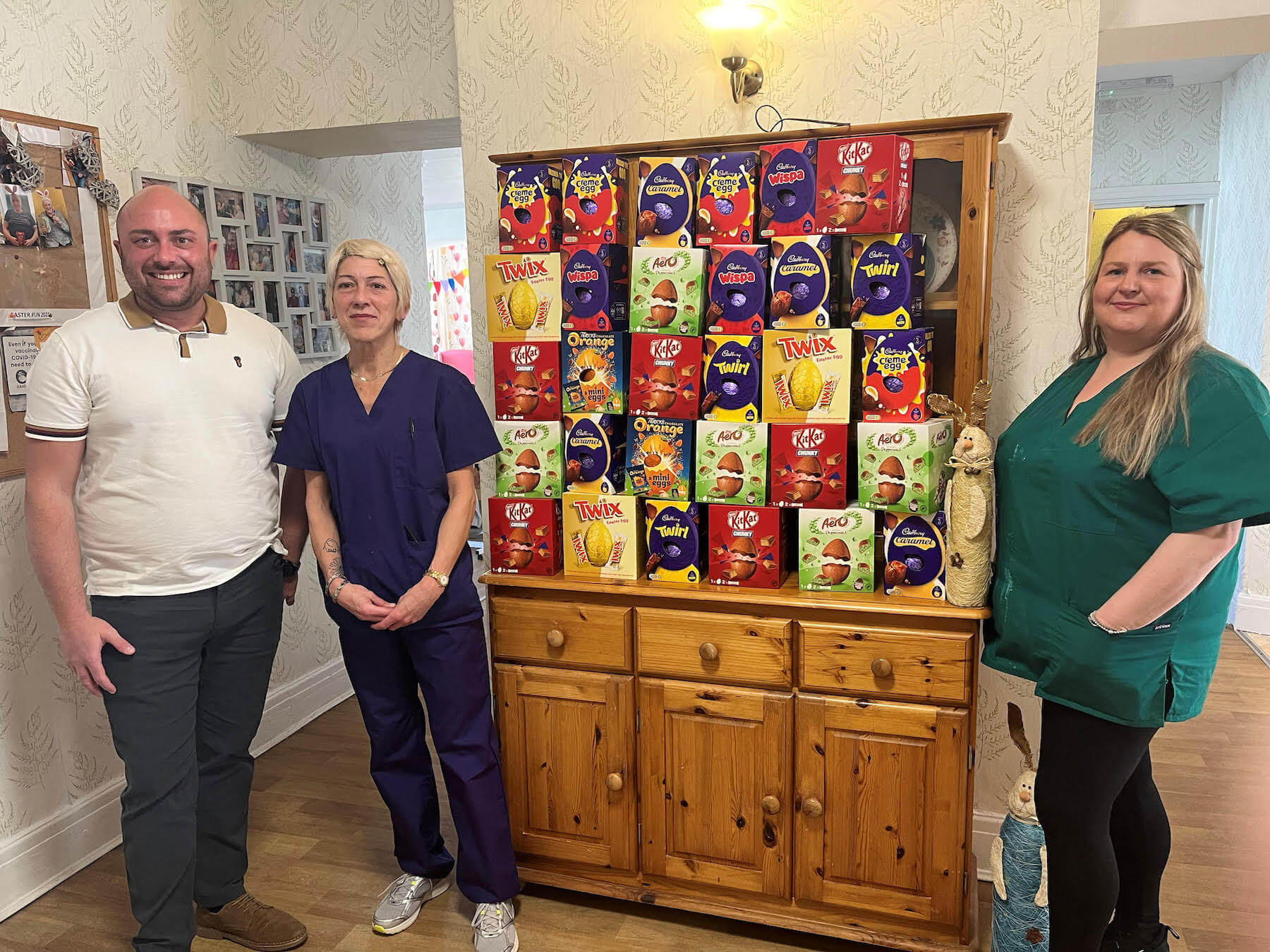 Taylor Wimpey_Newton Care Home Easter egg donation 10042023