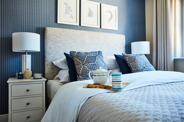 Blue bedroom ideas ‧ Taylor Wimpey