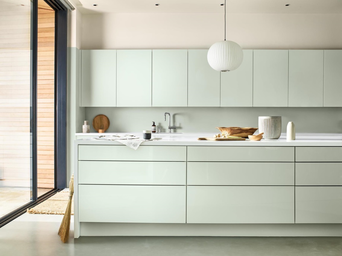 Dulux colour of the year kitchen