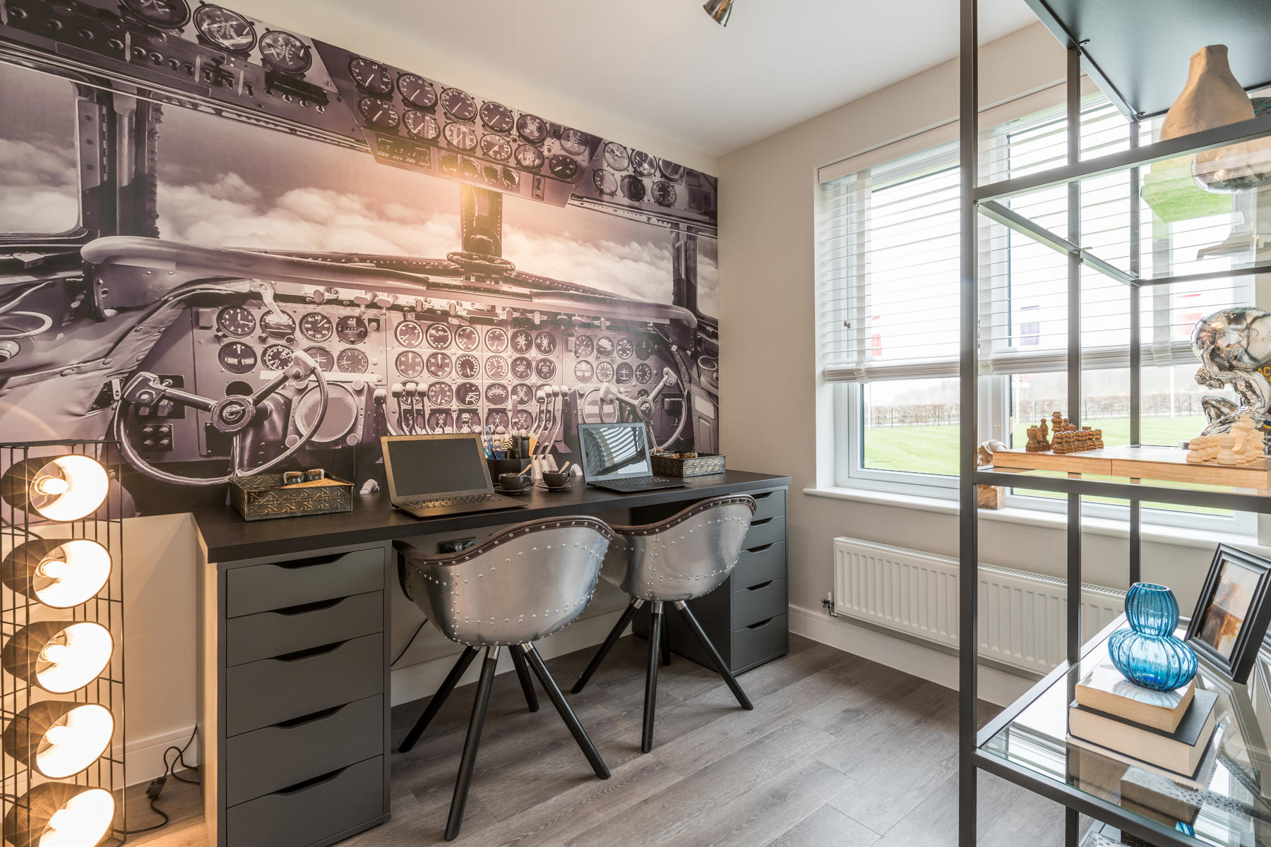 Home office interior design Taylor Wimpey